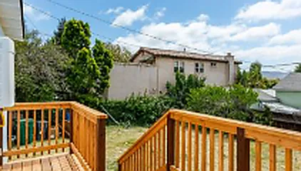 Back patio view