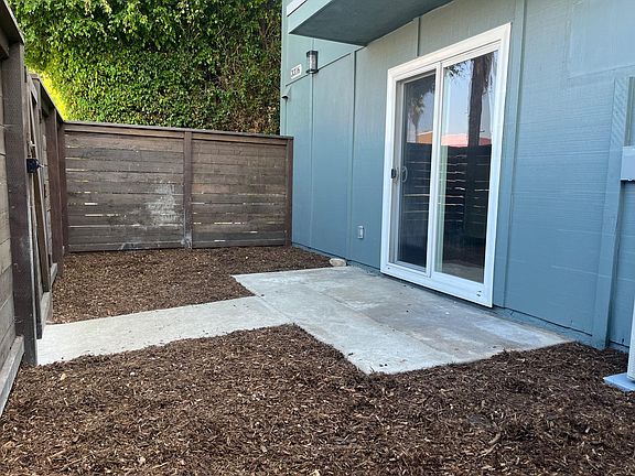 private yard space