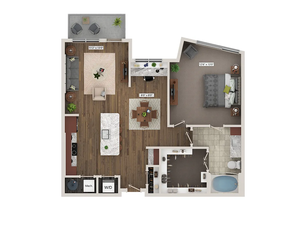 Floor plan A7