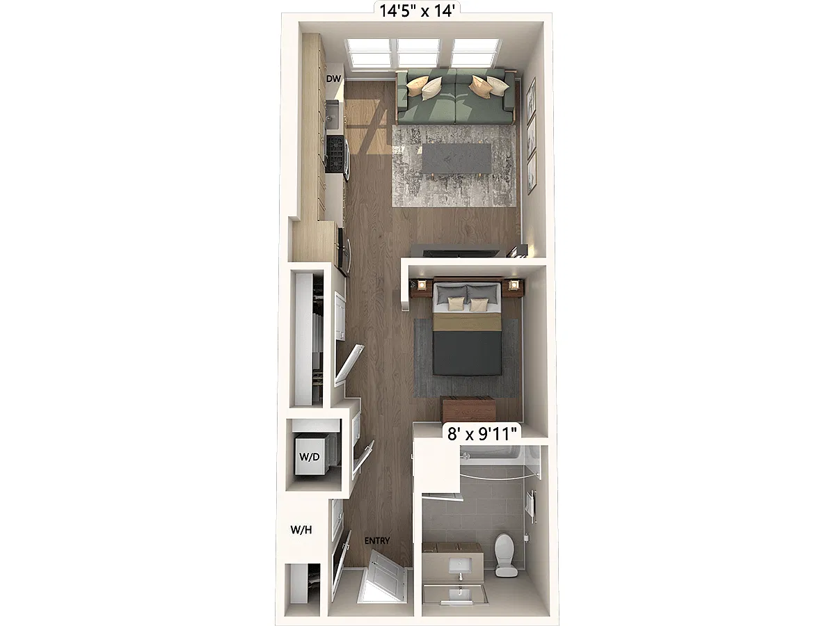 Floor plan S1m1-Base