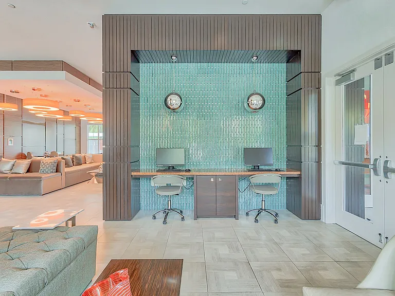 Get work done in the business center