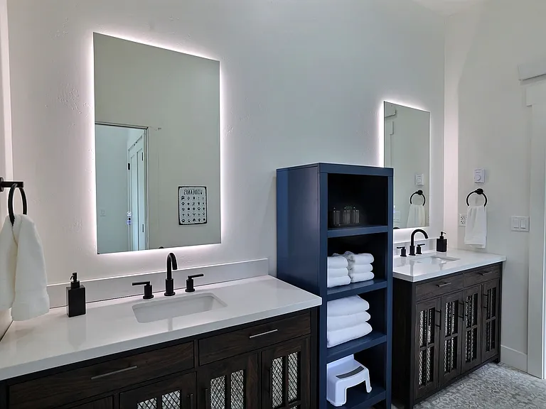 Jack and Jill Bath for Bedroom #3 and Bedroom #4