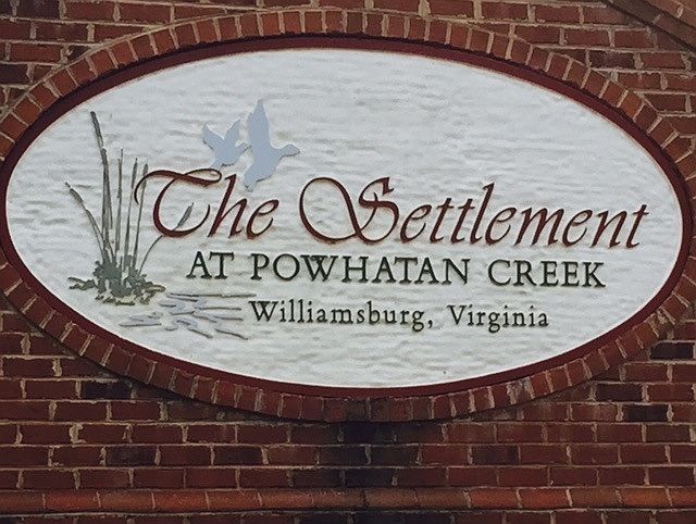 The Settlement at Powhattan Creek entry