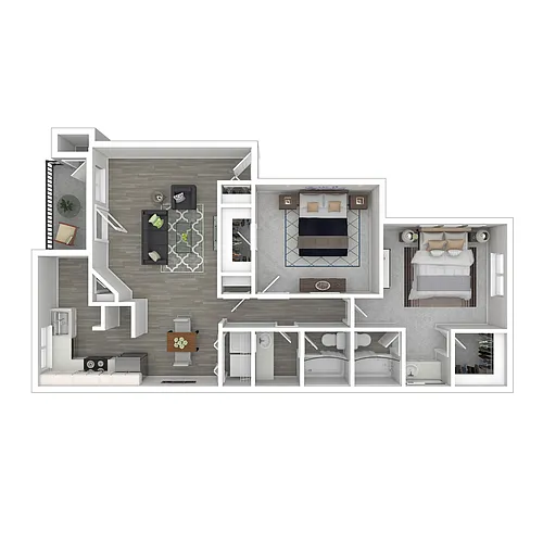 Floor plan B1 Upgrade