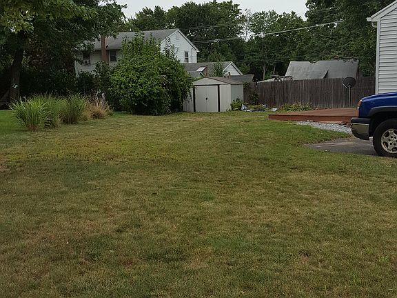 Side and back yard