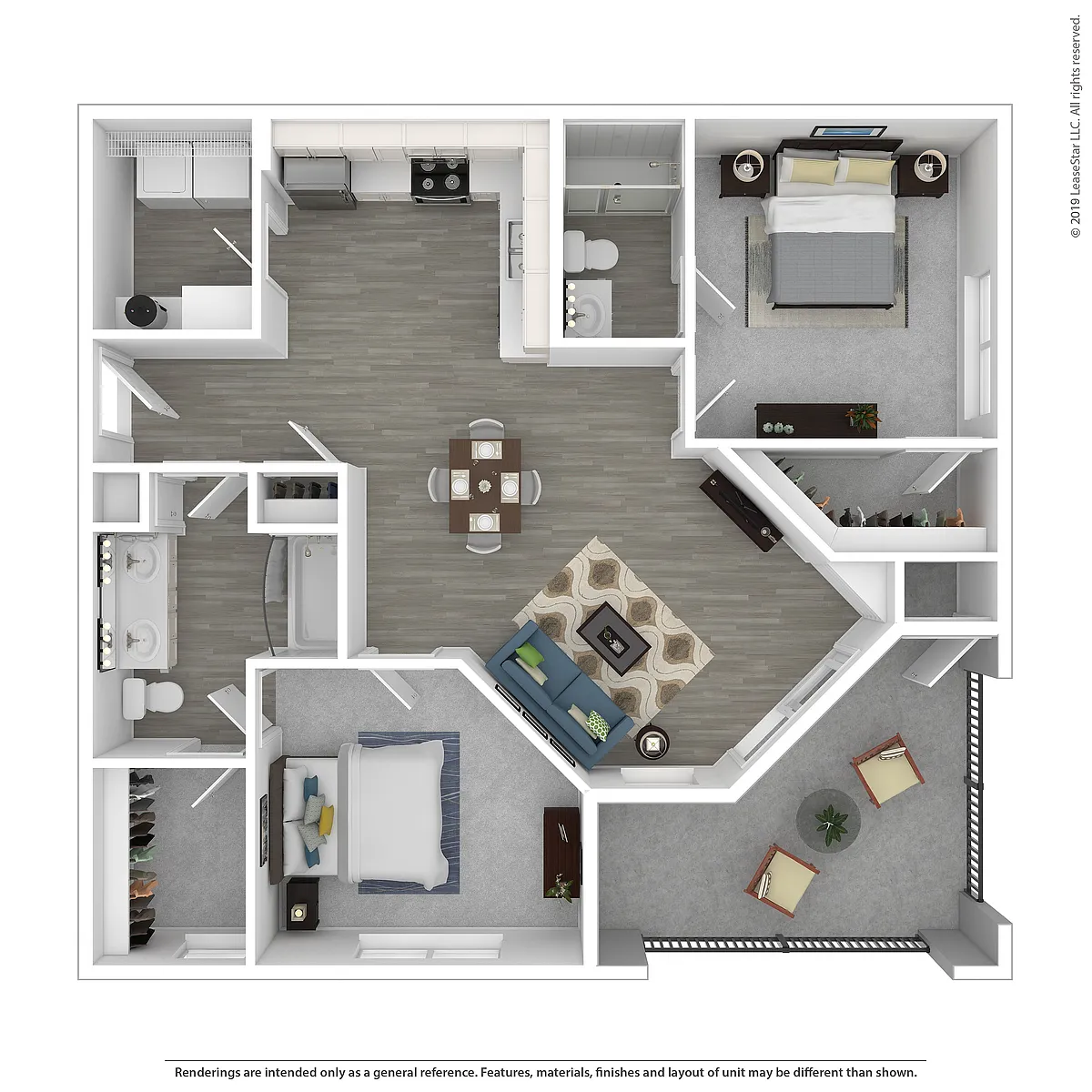 Floor plan B1