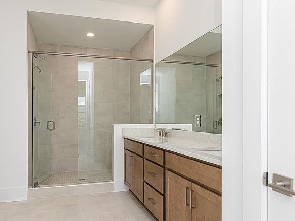 Spa-like primary bathroom