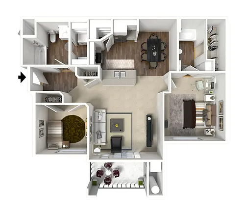Floor plan Balsam