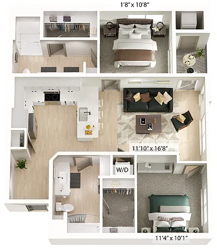 Floor plan B4