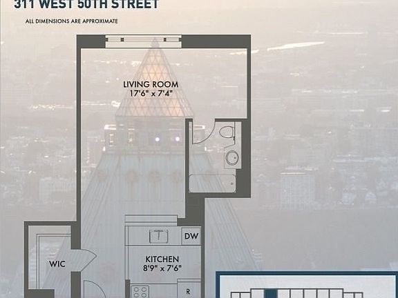 2nd image of 311 W 50th St #Q6