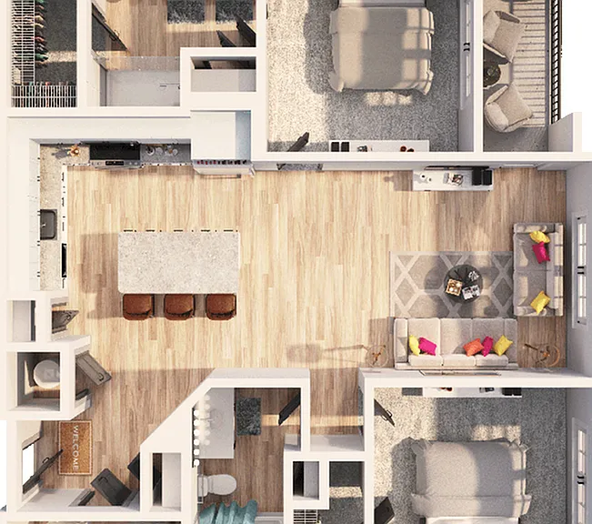 Inkwell Watters Creek - B2B Floor Plan Inkwell Watters Creek - B2B Floor Plan