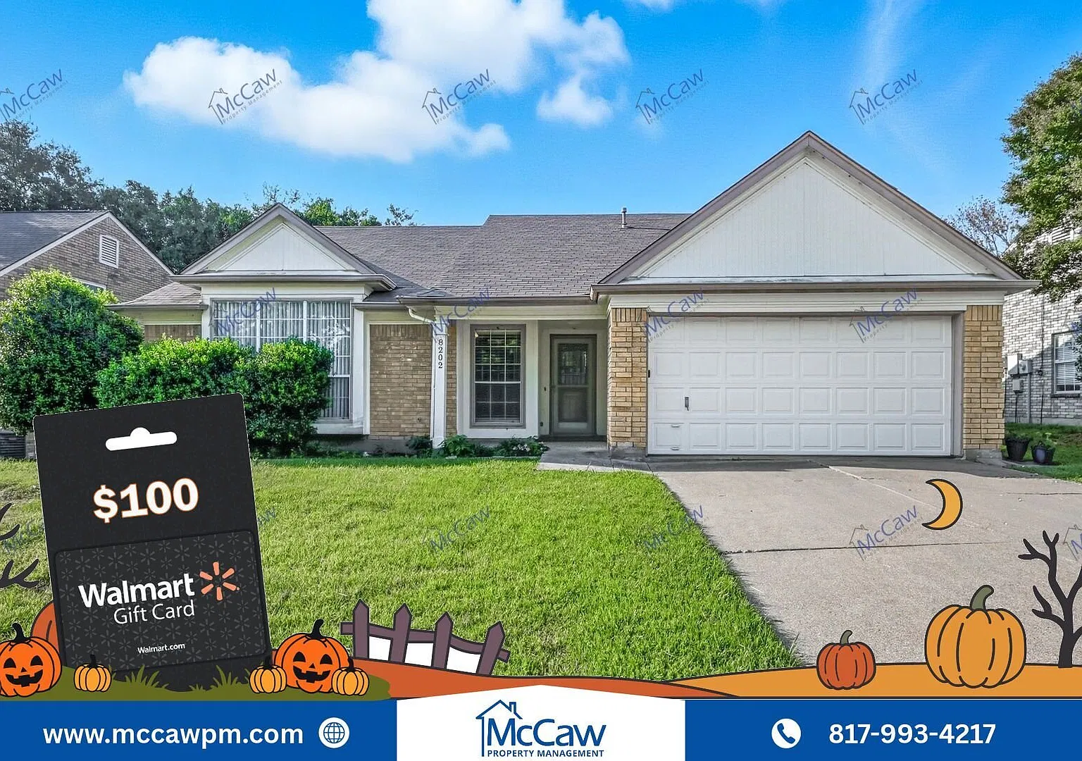 A Must See!! 4 bedroom, 2 bath One Story home. Lawncare included in rental! Ready to move into! — Photo 1