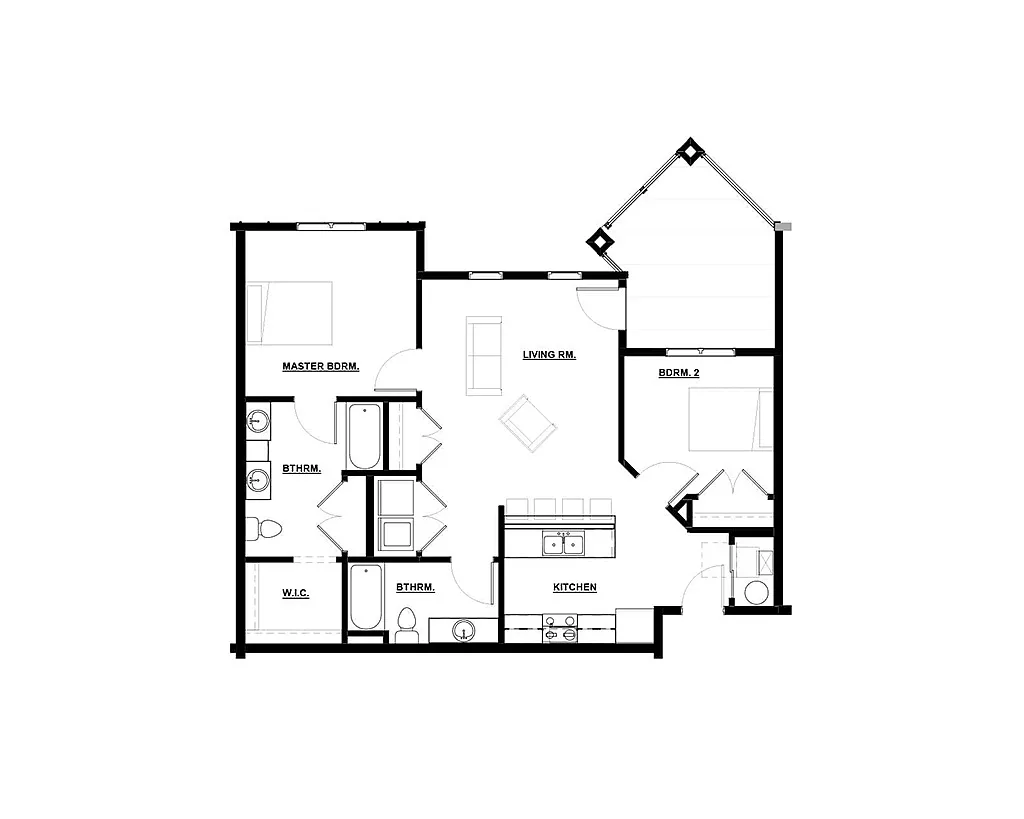 Floor plan B22