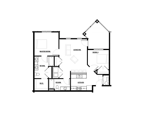 Floor plan B22