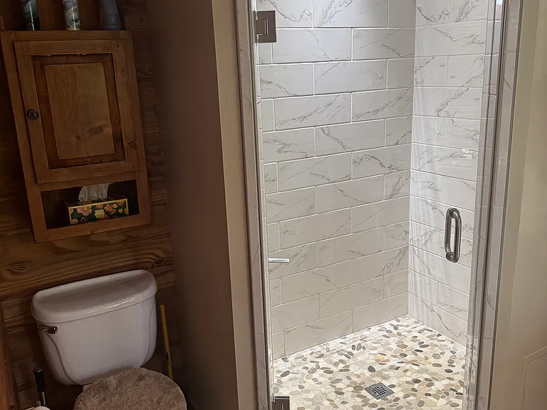 Master bath shower