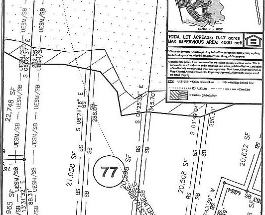 Lot 77 Survey