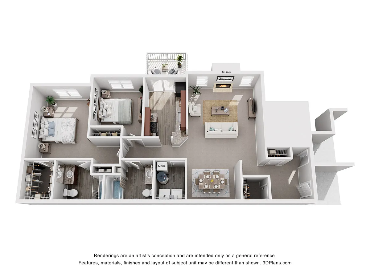 Floor plan The Broadway Lower