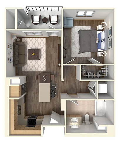 Floor plan A1