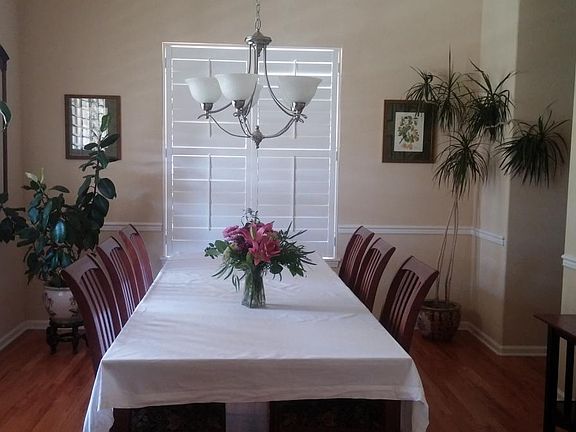 Dining Room with Built-in Speakers