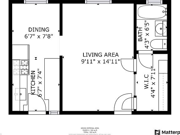 2nd image of 4303 N Winchester Ave APT 3A