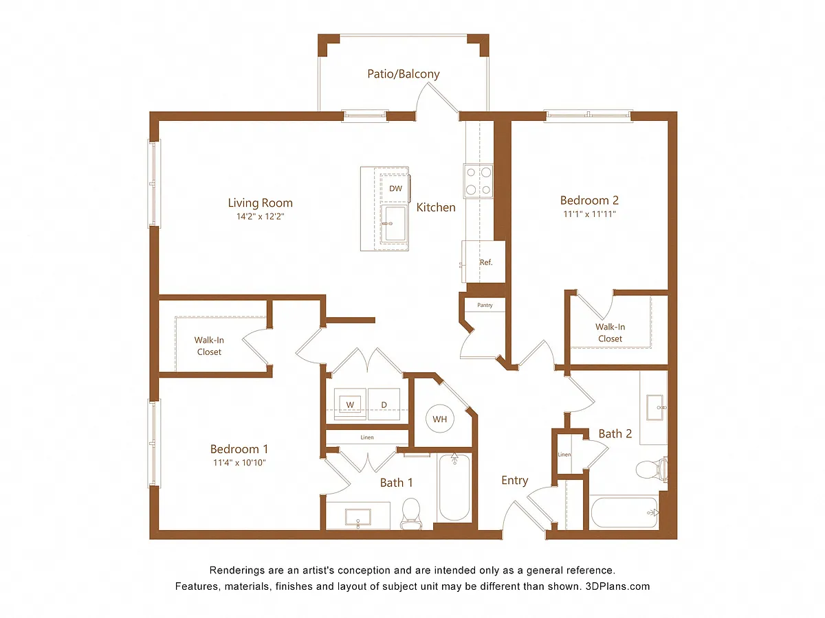 Floor plan Howard