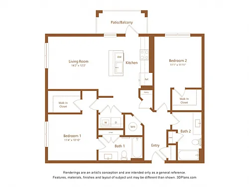 Floor plan Howard