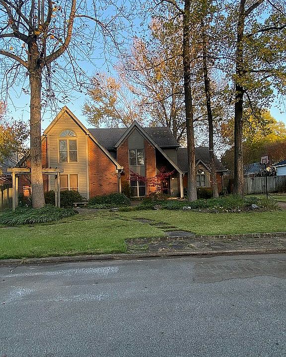 front of the house