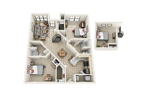 Floor plan B6 Loft