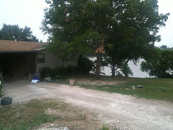 Car port, exterior of home