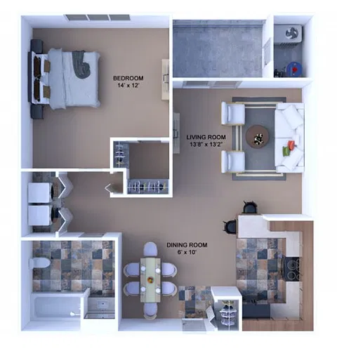 Floor plan Carlisle Renovated