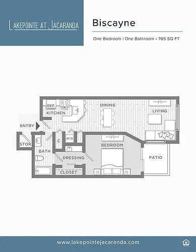 Floor plan Biscayne