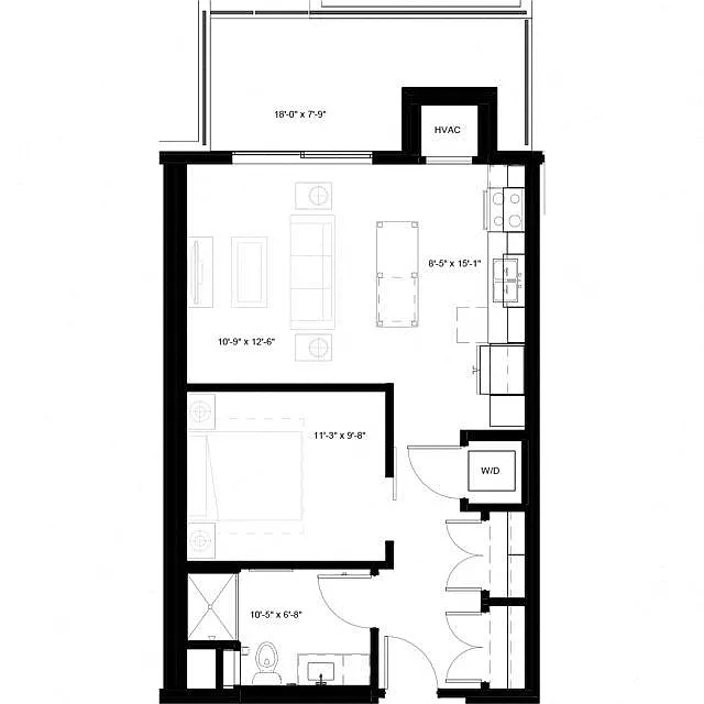 Floor plan Tamarack