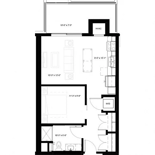 Floor plan Tamarack