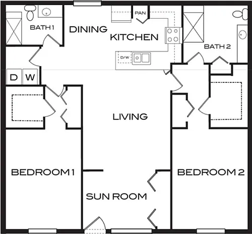 Floor plan Boar II