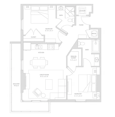 Floor plan B2