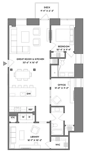 Floor plan A23