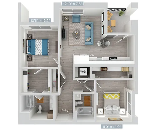 Floor plan B9-1037SF-MIR