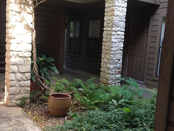 Condominium courtyard.
