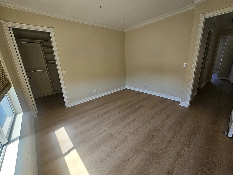 Bedroom 1 with walk in closet