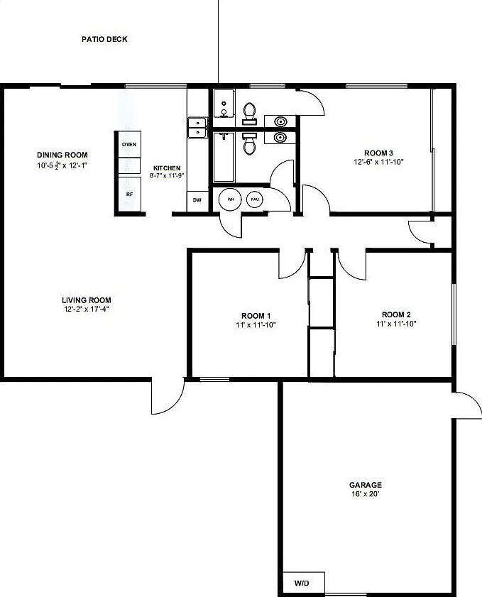 3 bed, 1204 sqft, $4,900 — Photo 3