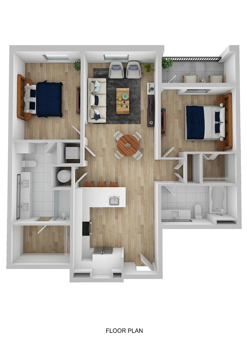 Floor plan B8