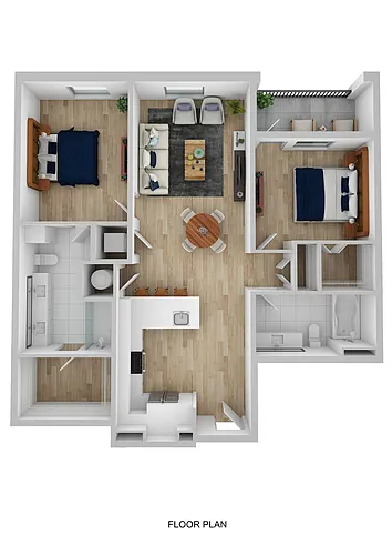Floor plan B8
