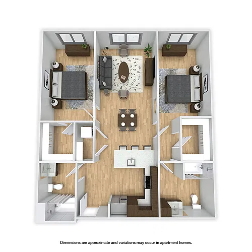 Floor plan Wallace
