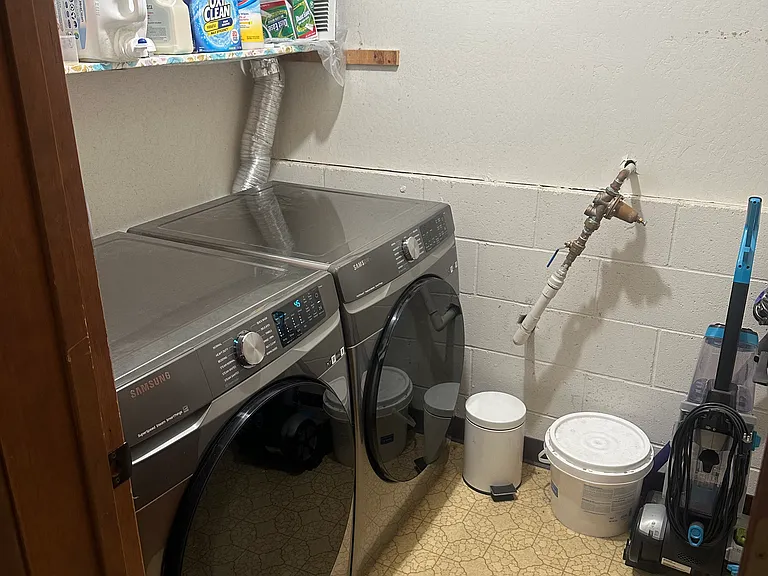 Downstairs Washer/Dryer