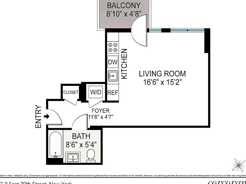 2nd image of 7 E 30th St APT 15A