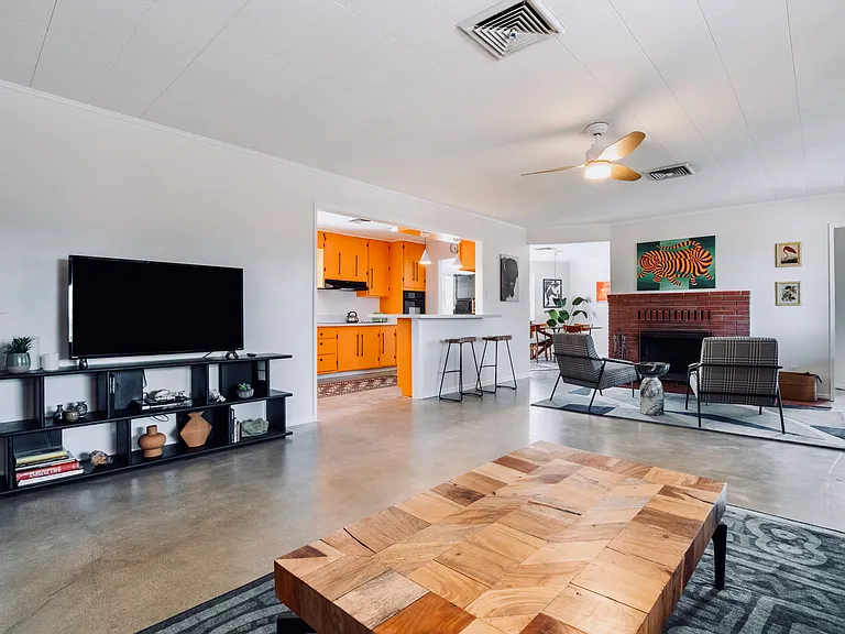 Living room open space