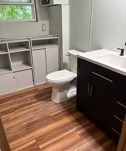 Remodelled bath