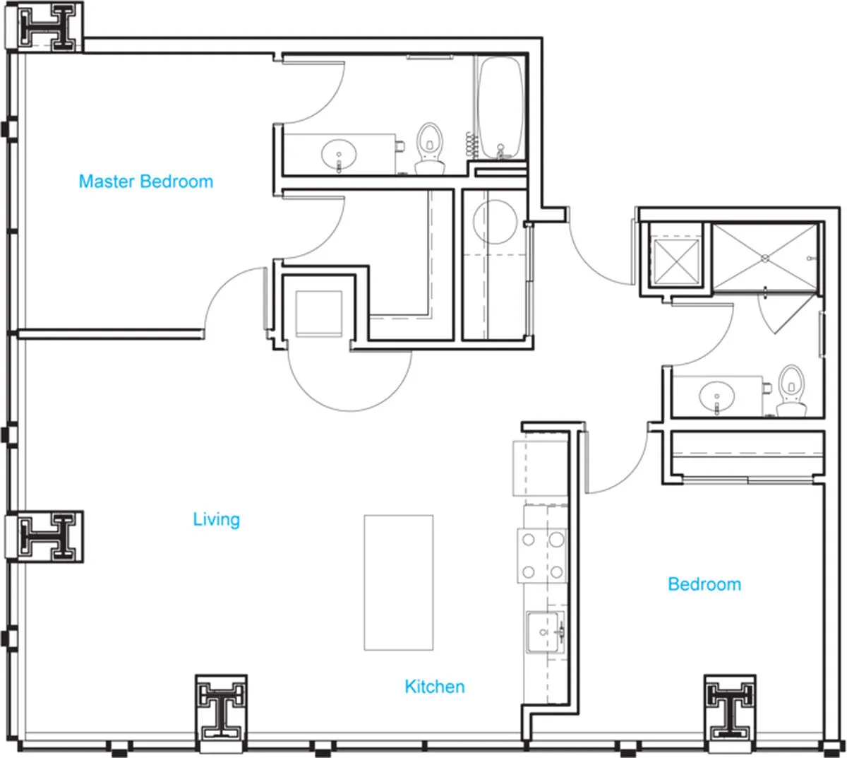 Floor plan B6