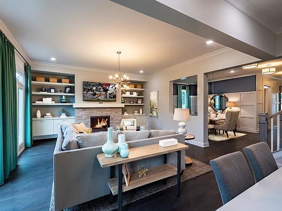 Montgomery Home Design Family Room