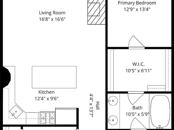 3rd image of 360 W Illinois St APT 5C